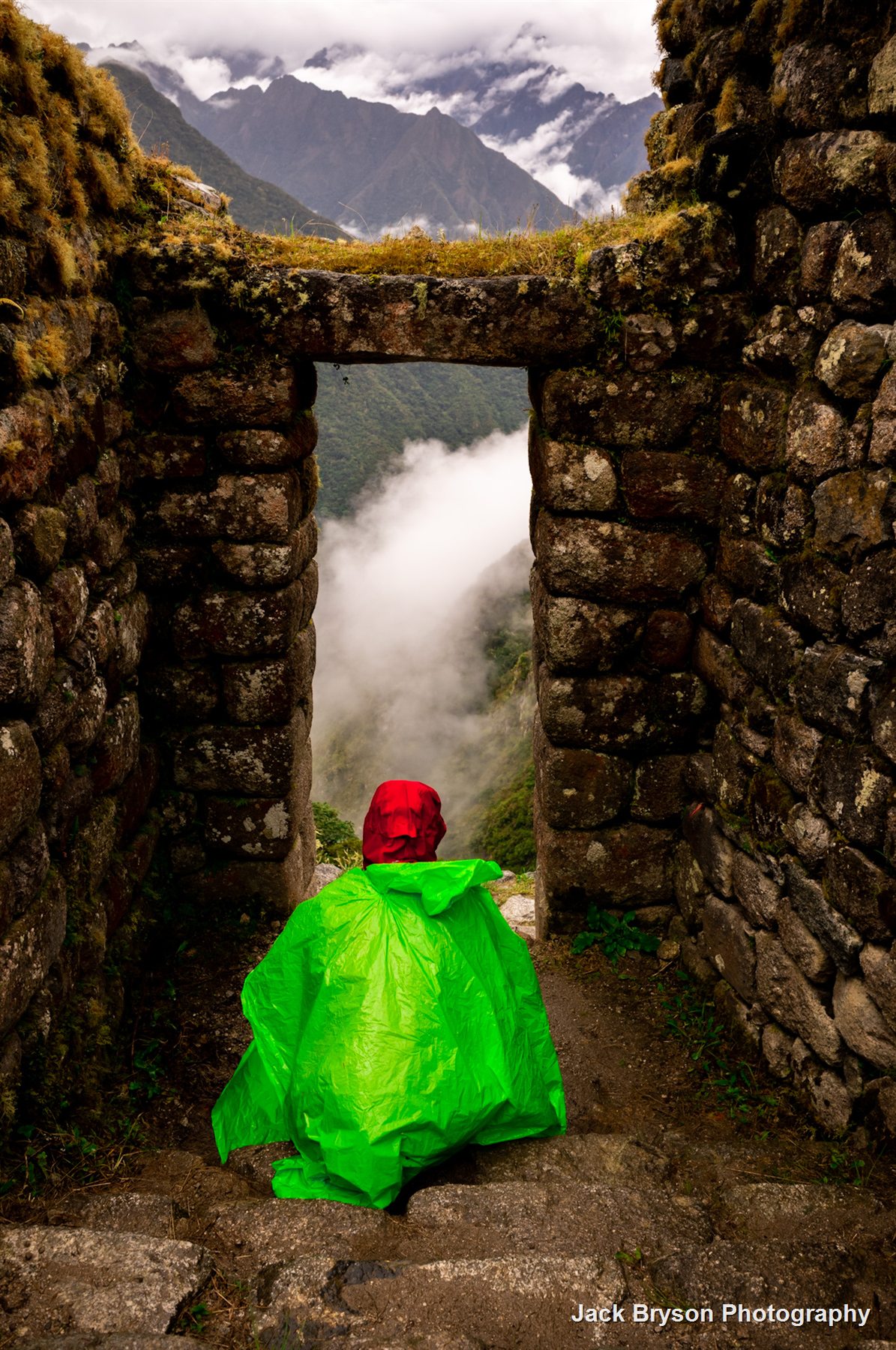 Travel photograph of the Wiñay Wayna ruins in Peru